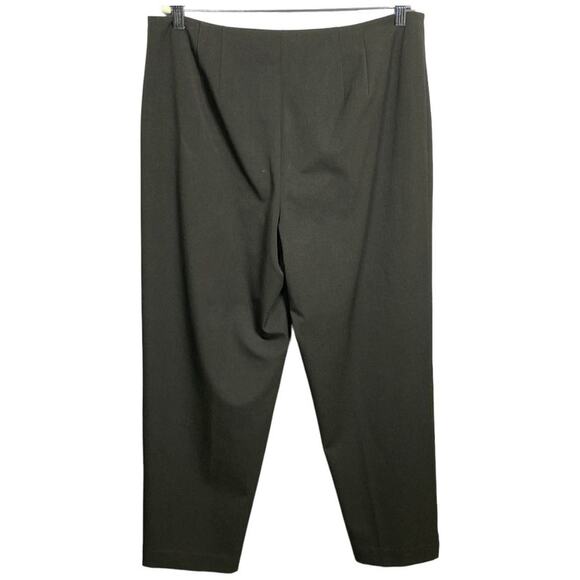 Talbots Petite Womens Charcoal Gray Pants Stretch Size 16 Office Wear - Picture 2 of 9